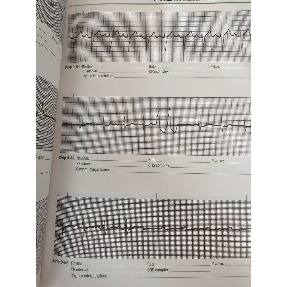 ECG Workout : Exercises in Arrhythmia Interpretation by Jane Huff (2005,...